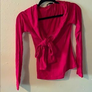 Red/pink long sleeve